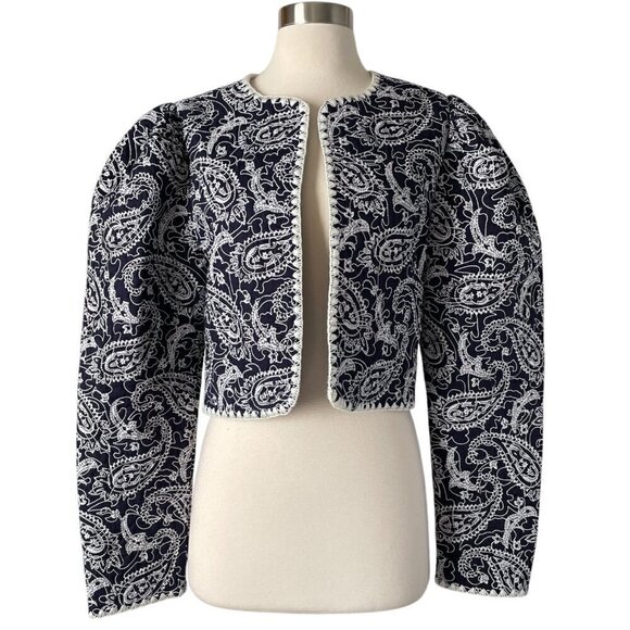 Sea New York Theodora Quilted Crop Jacket - Picture 9 of 9